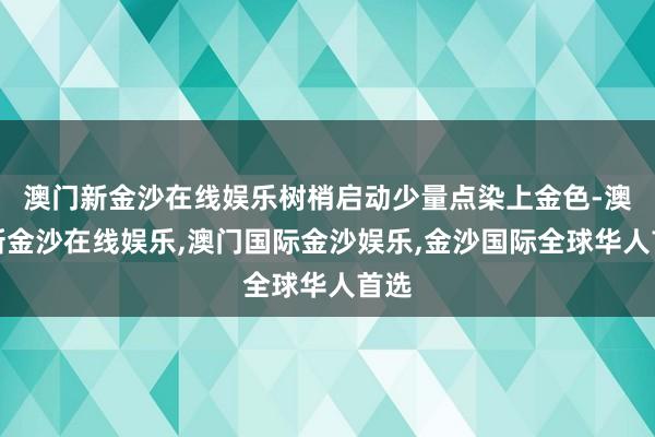 澳门新金沙在线娱乐树梢启动少量点染上金色-澳门新金沙在线娱乐,澳门国际金沙娱乐,金沙国际全球华人首选