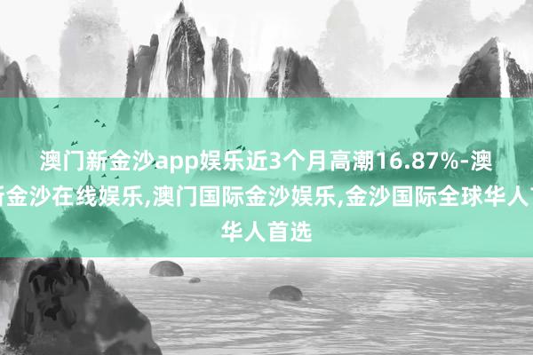 澳门新金沙app娱乐近3个月高潮16.87%-澳门新金沙在线娱乐,澳门国际金沙娱乐,金沙国际全球华人首选